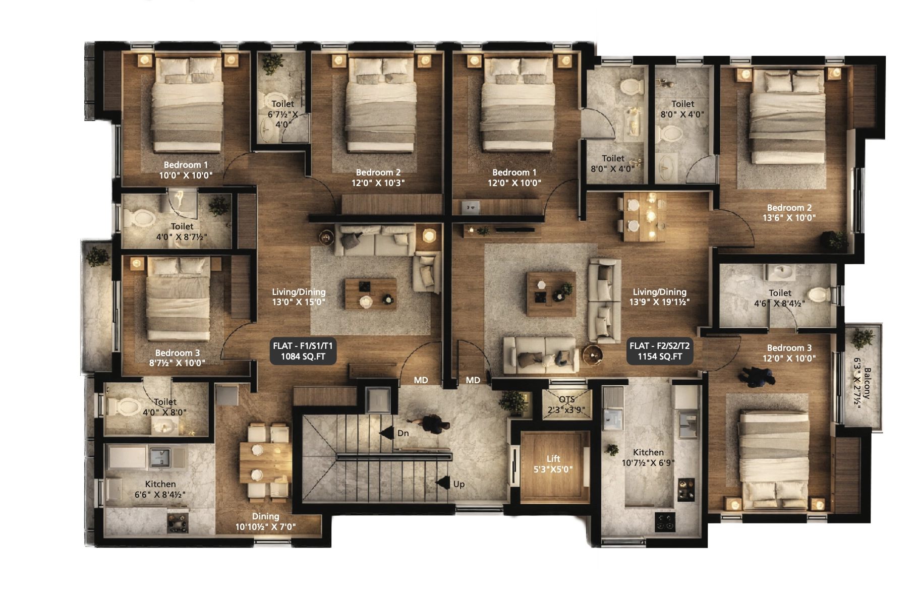 Elite Series F1 Floor Plan